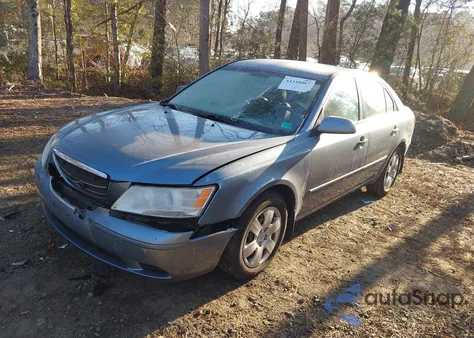 2010 Hyundai Sonata Gls z USA, uszkodzony, nr VIN 5NPET4AC0AH608960